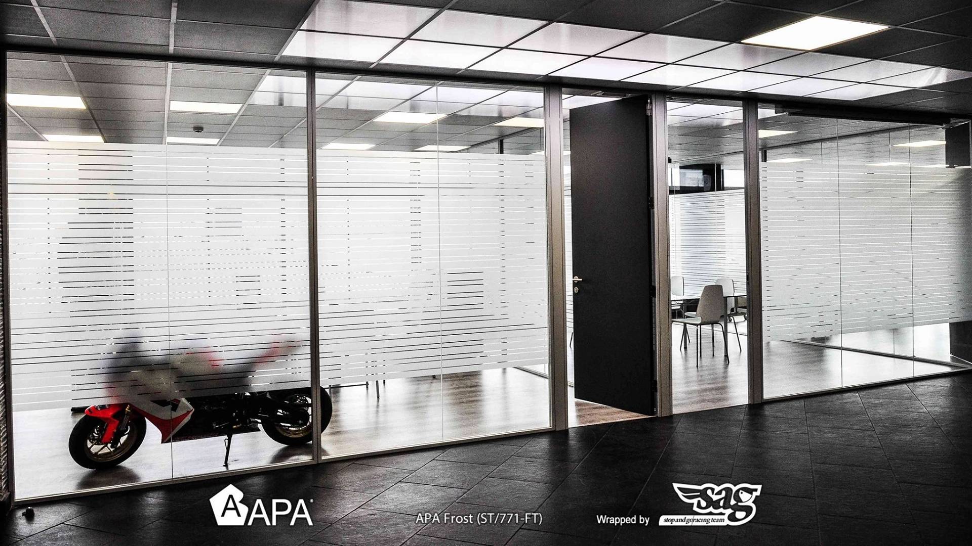 APA ST/Frost pjeskarena samoljepiva folija