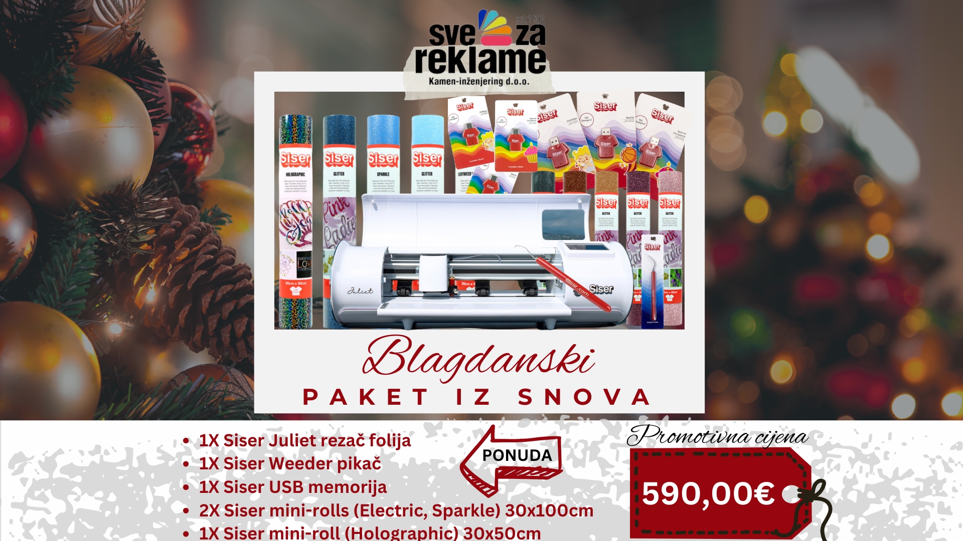 Siser blagdanski paket 2024.